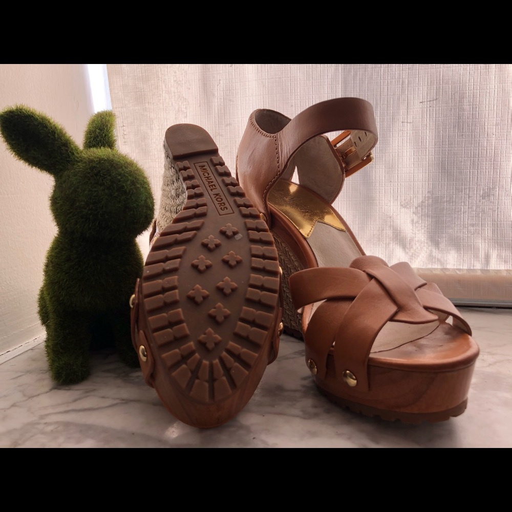 Michael Kors sandals with platform